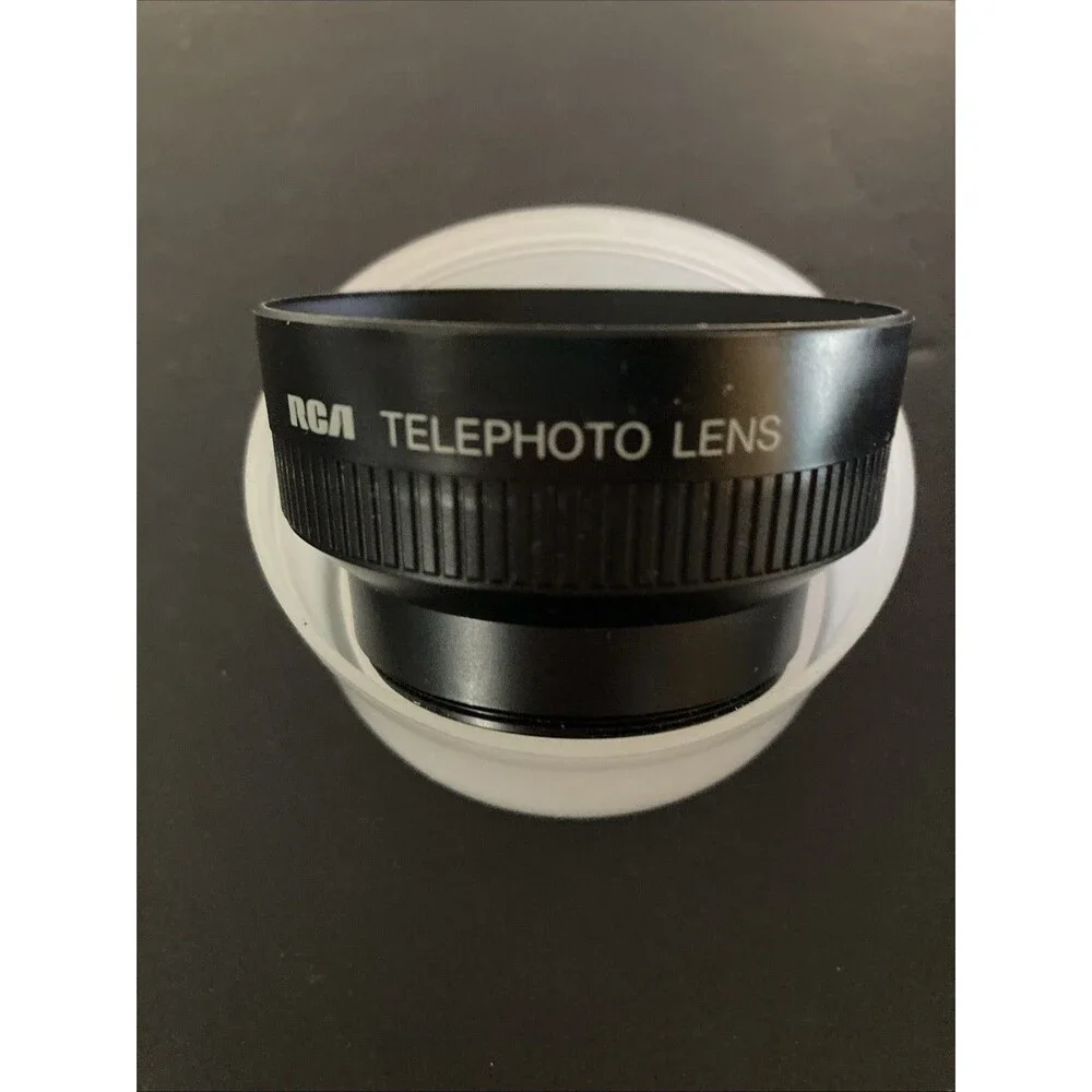 RCA Telephoto Lens w/ Caps and Sealed Case Made in Japan